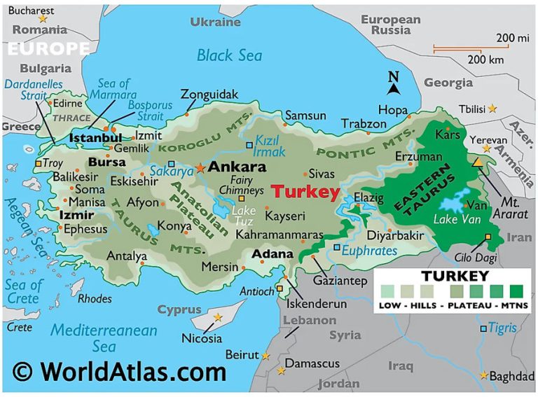 turkey map 1